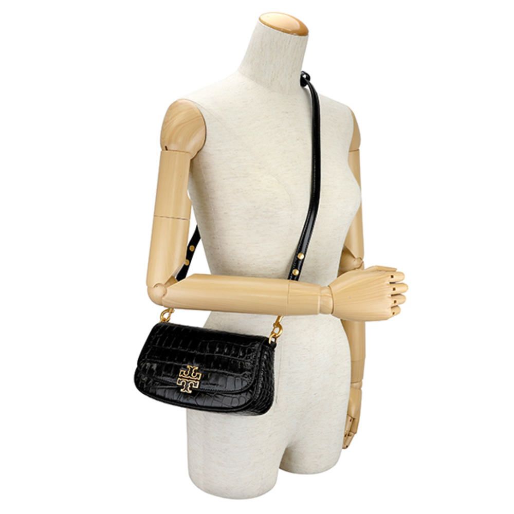 Tory Burch Shoulder Bag Bulletin Black - Picture 6 of 9